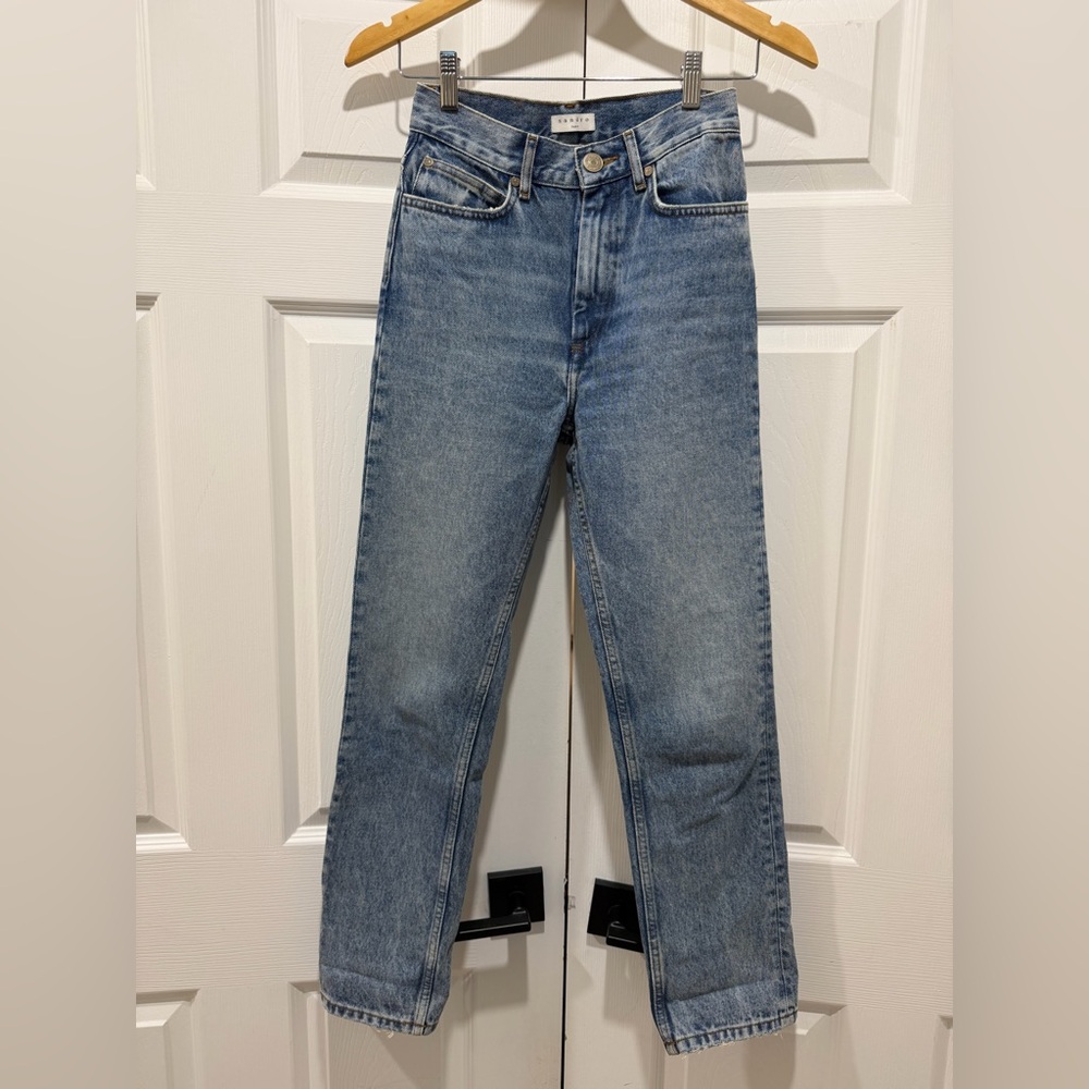Sandro high rise jeans